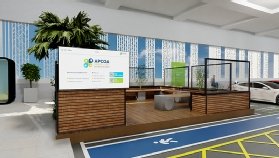 carparks 3 Urban Mobility Hubs will offer office pods and Wi Fi for making calls or catching up on emails Amazon and InPost delivery lockers CREDIT APCOA Parking